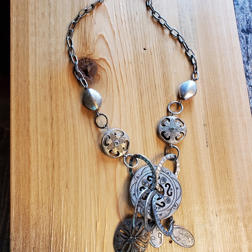 Silver necklace